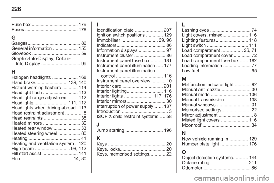 OPEL MERIVA 2014  Owners Manual 