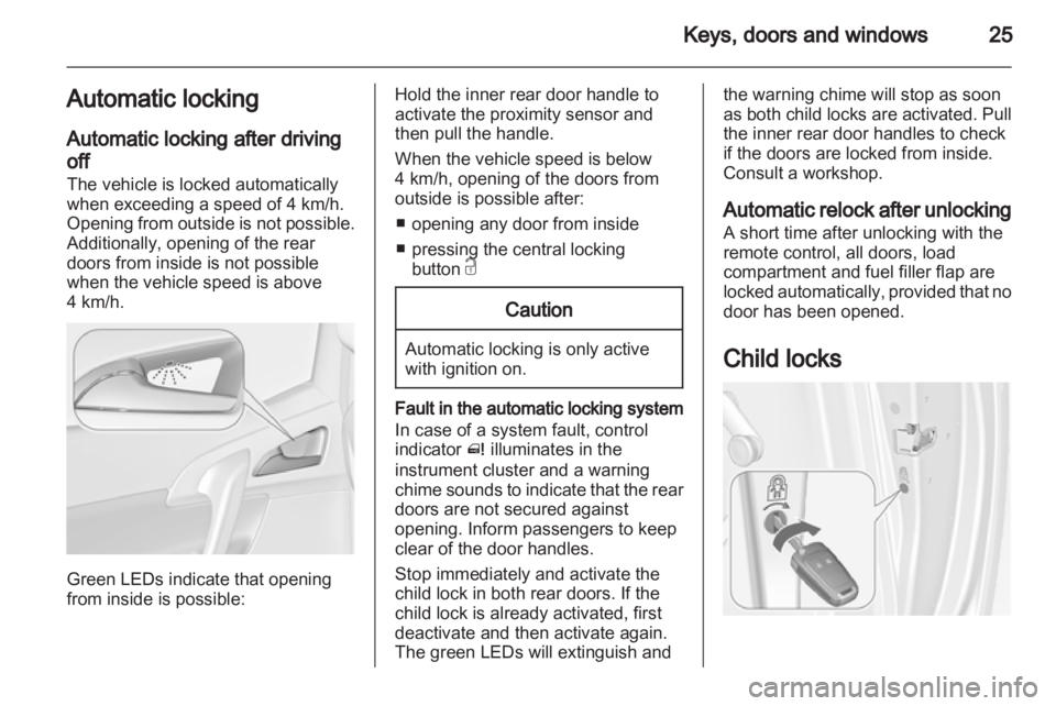 OPEL MERIVA 2014  Owners Manual 
