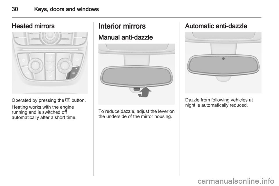 OPEL MERIVA 2014  Owners Manual 