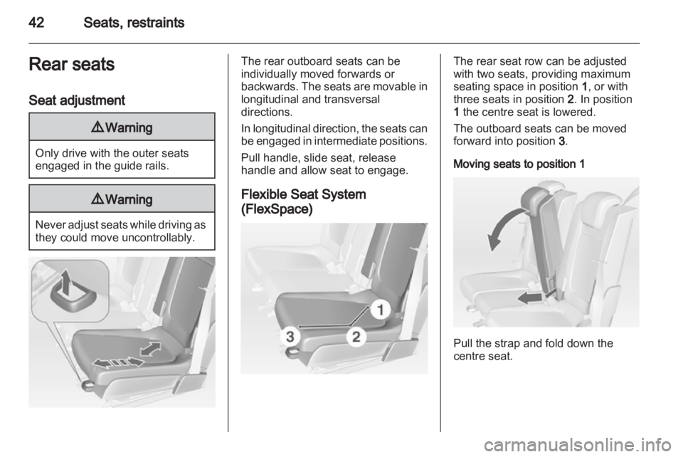 OPEL MERIVA 2014  Owners Manual 