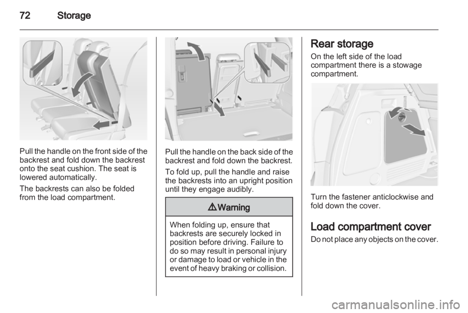 OPEL MERIVA 2014  Owners Manual 