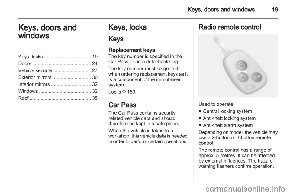 OPEL MOVANO 2013  Owners Manual 