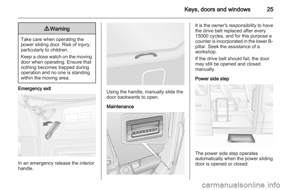 OPEL MOVANO 2013  Owners Manual 