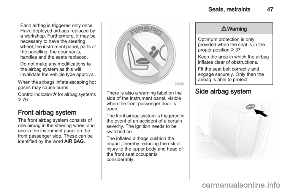 OPEL MOVANO 2013  Owners Manual 