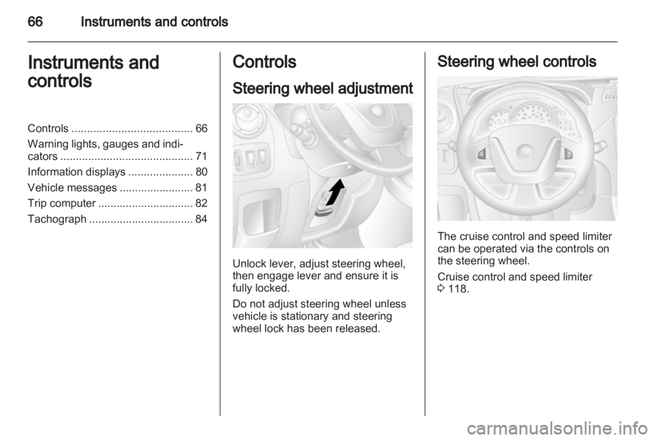 OPEL MOVANO 2013  Owners Manual 