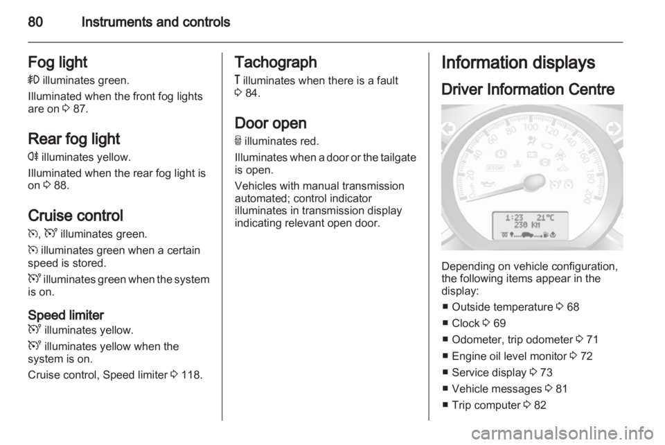 OPEL MOVANO 2013  Owners Manual 