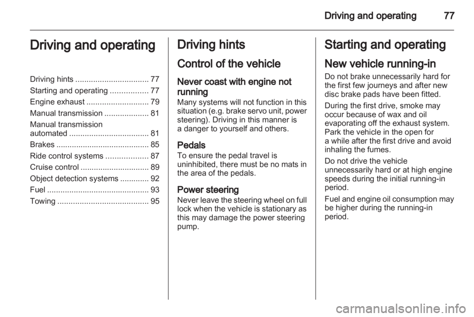 OPEL MOVANO 2011  Owners Manual 