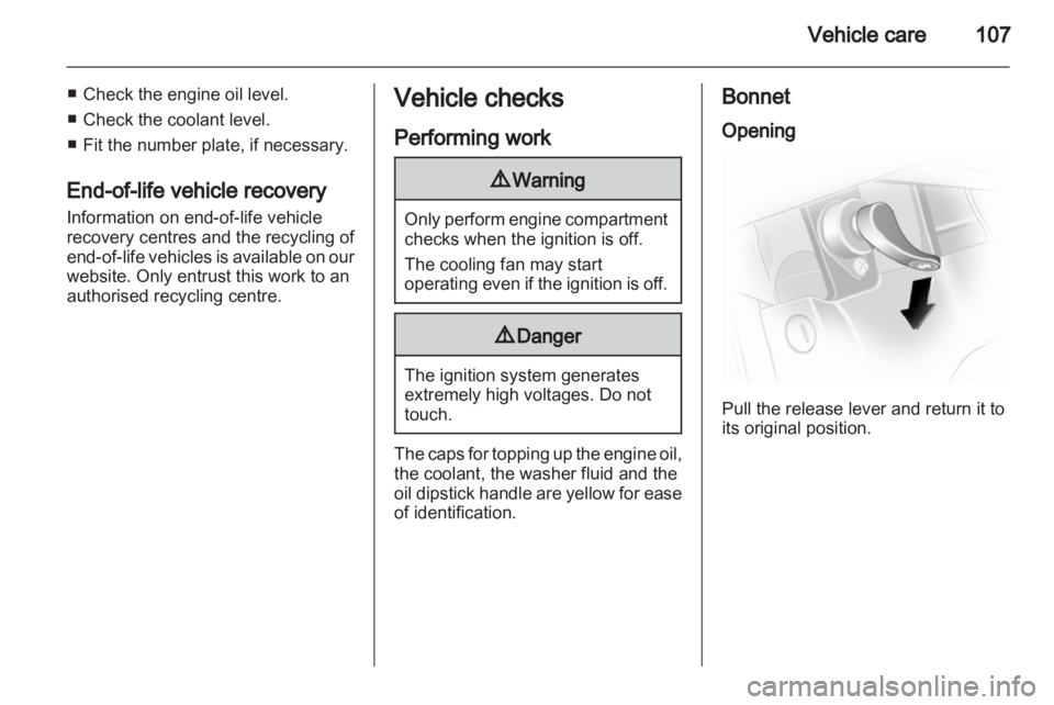 OPEL VIVARO 2010  Owners Manual 