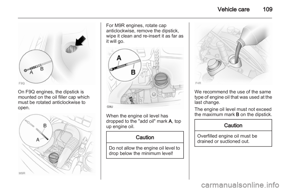 OPEL VIVARO 2010  Owners Manual 