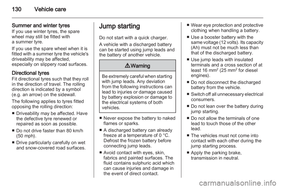 OPEL VIVARO 2010  Owners Manual 