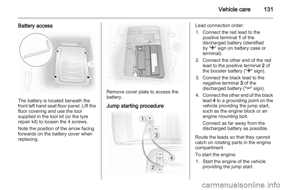 OPEL VIVARO 2010  Owners Manual 
