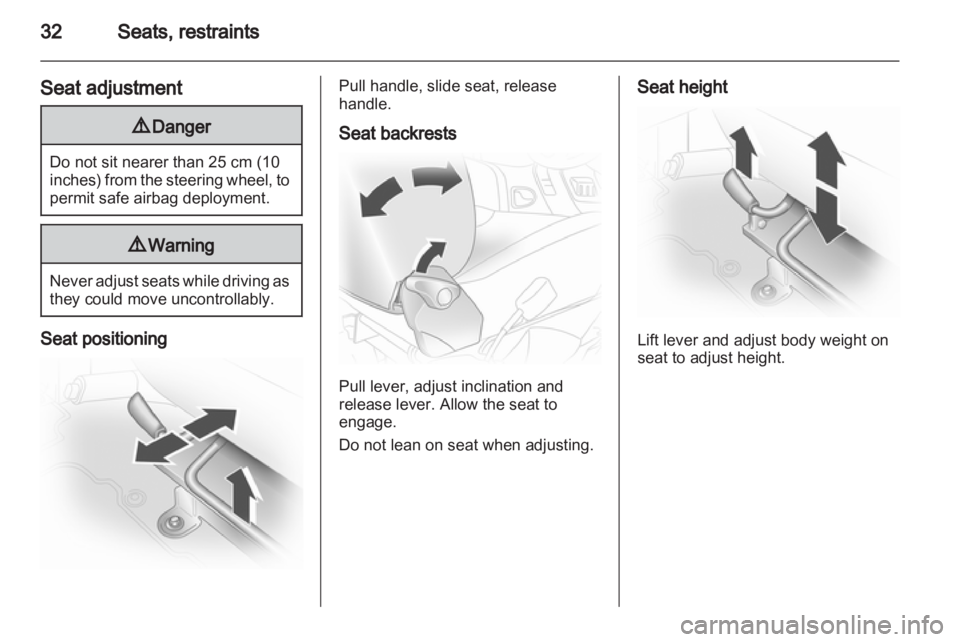 OPEL VIVARO 2010  Owners Manual 