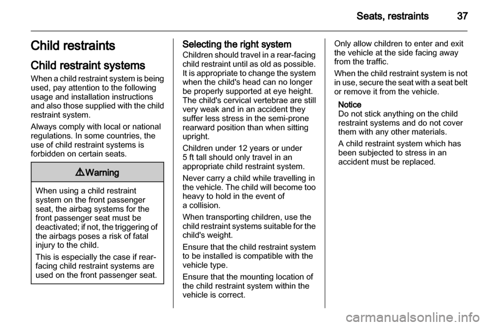 VAUXHALL AGILA 2011  Owners Manual 
