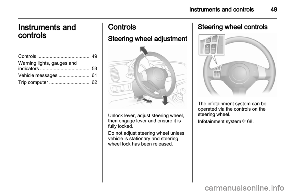 VAUXHALL AGILA 2011  Owners Manual 