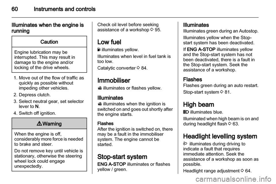 VAUXHALL AGILA 2011  Owners Manual 