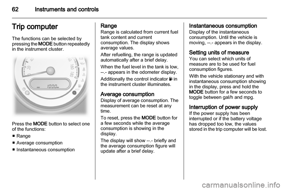 VAUXHALL AGILA 2011  Owners Manual 