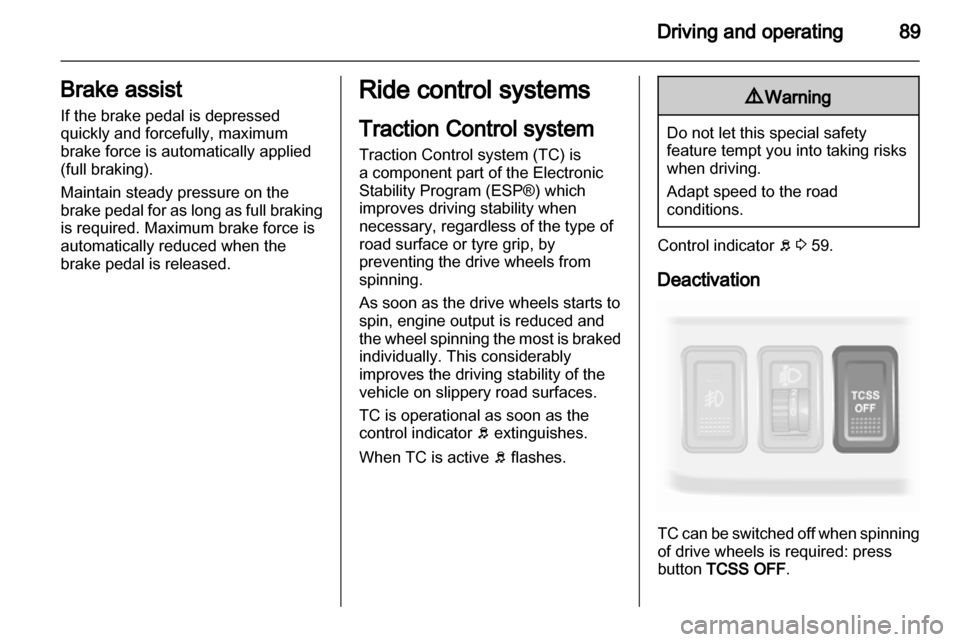 VAUXHALL AGILA 2011  Owners Manual 