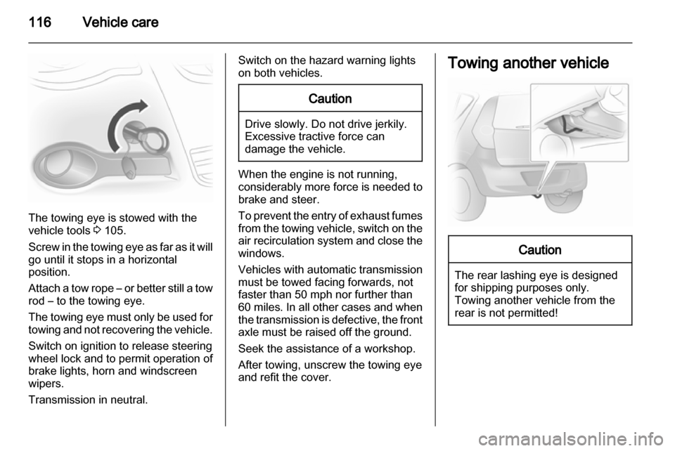 VAUXHALL AGILA 2012  Owners Manual 