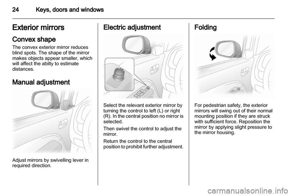VAUXHALL AGILA 2012  Owners Manual 