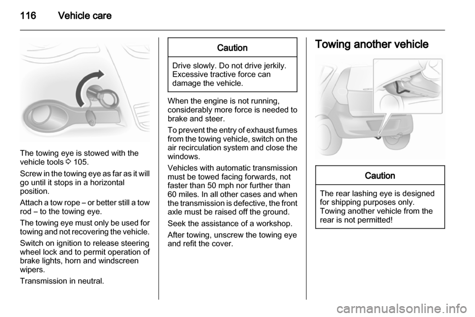 VAUXHALL AGILA 2013  Owners Manual 