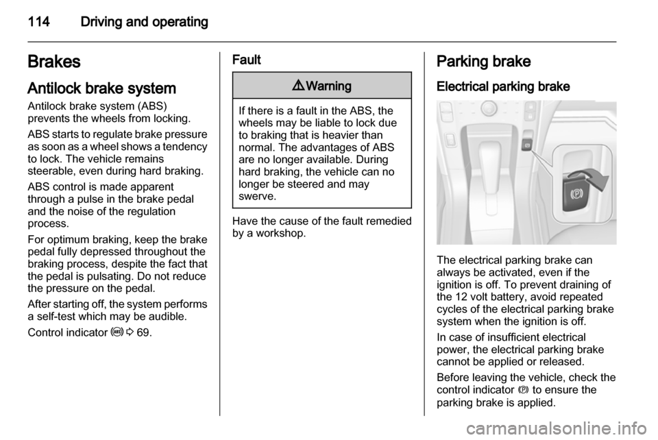 VAUXHALL AMPERA 2012  Owners Manual 