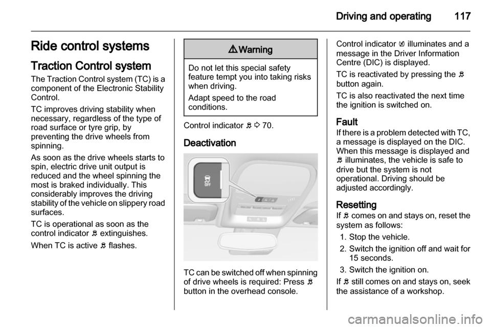 VAUXHALL AMPERA 2012  Owners Manual 