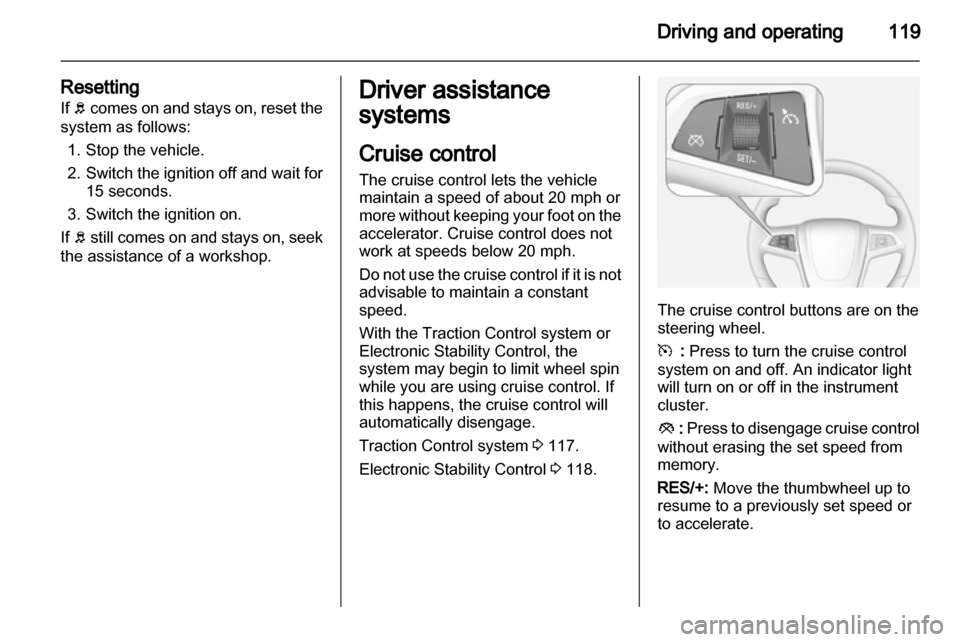 VAUXHALL AMPERA 2012  Owners Manual 
