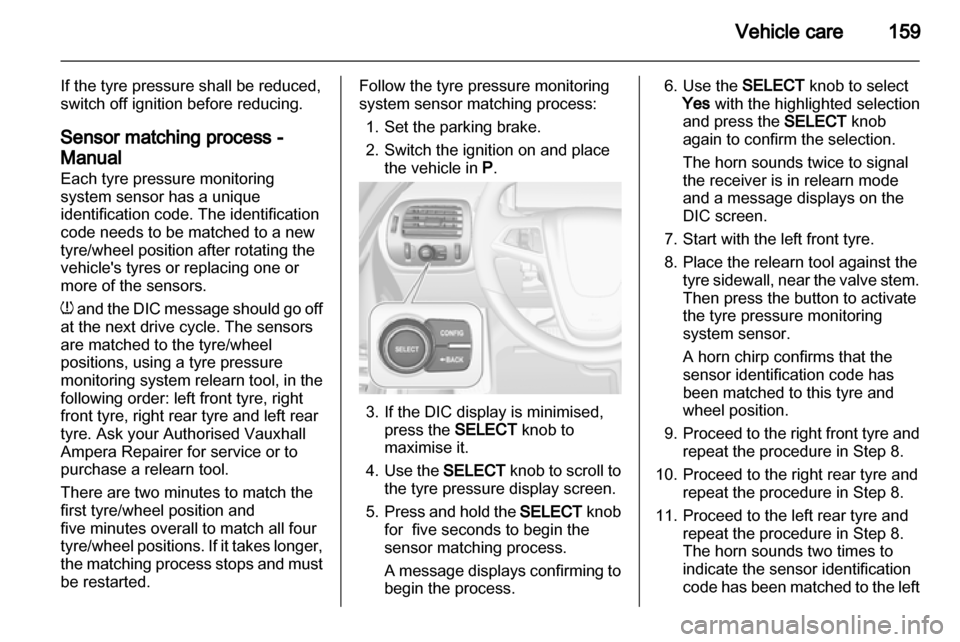VAUXHALL AMPERA 2012  Owners Manual 