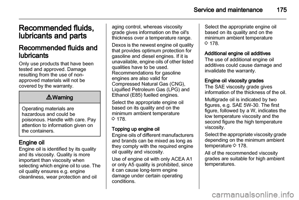 VAUXHALL AMPERA 2012  Owners Manual 