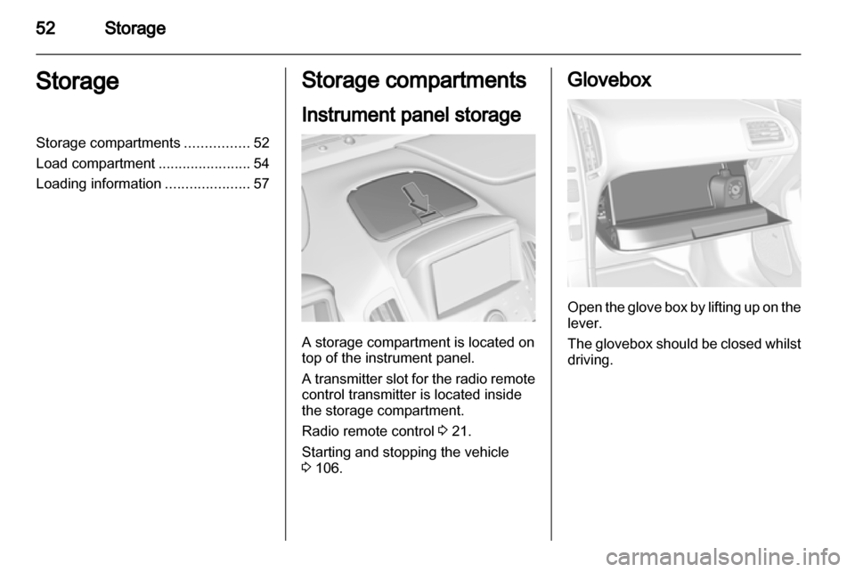 VAUXHALL AMPERA 2012  Owners Manual 