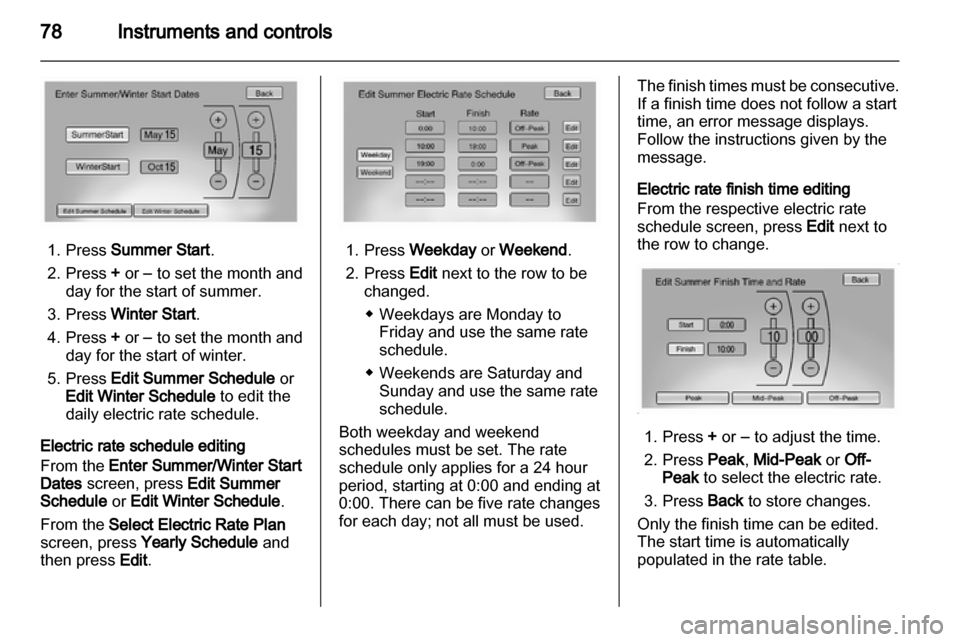VAUXHALL AMPERA 2012  Owners Manual 