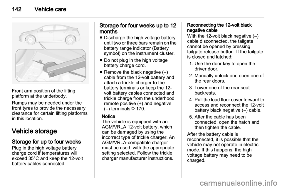VAUXHALL AMPERA 2013  Owners Manual 