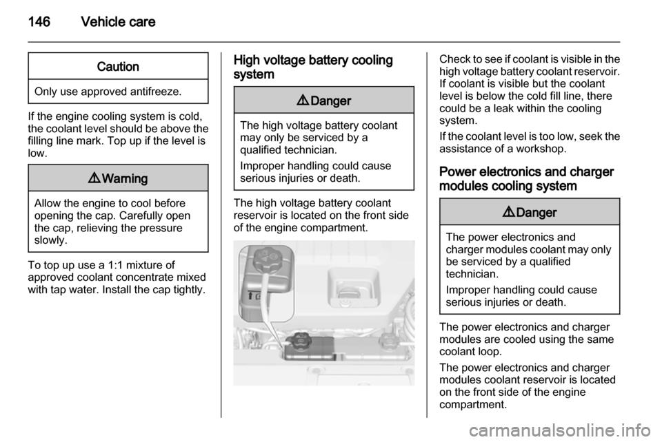VAUXHALL AMPERA 2013  Owners Manual 
