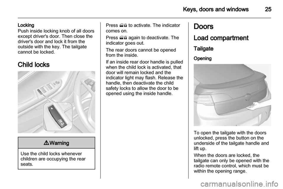 VAUXHALL AMPERA 2013  Owners Manual 