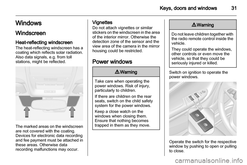 VAUXHALL AMPERA 2013  Owners Manual 