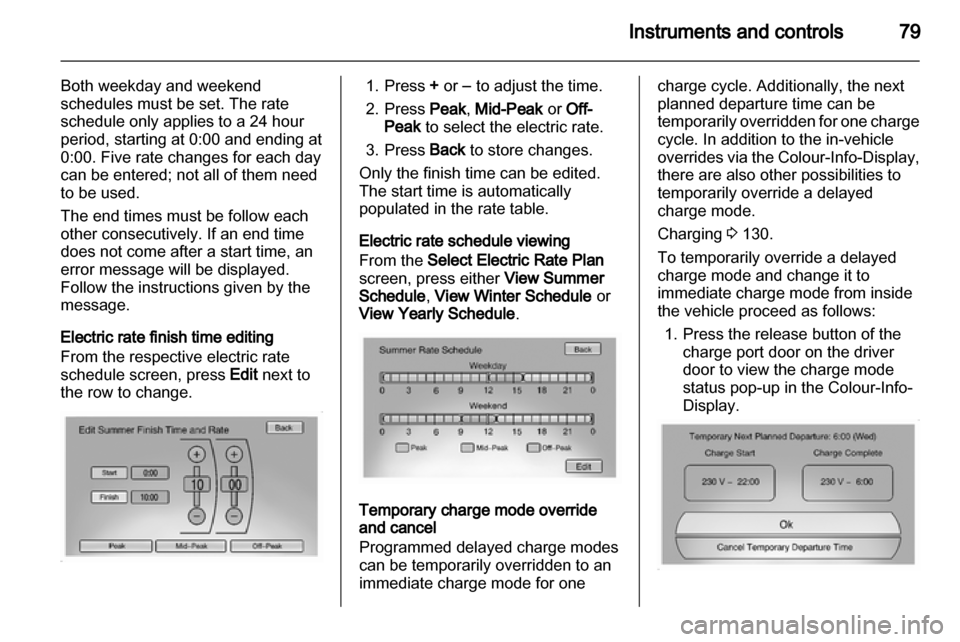 VAUXHALL AMPERA 2013  Owners Manual 