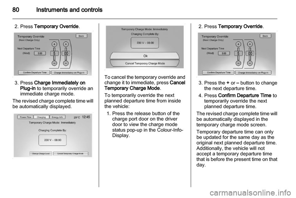 VAUXHALL AMPERA 2013  Owners Manual 