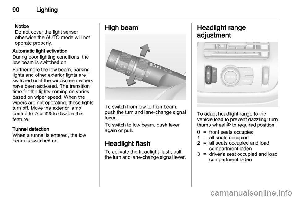 VAUXHALL AMPERA 2013  Owners Manual 