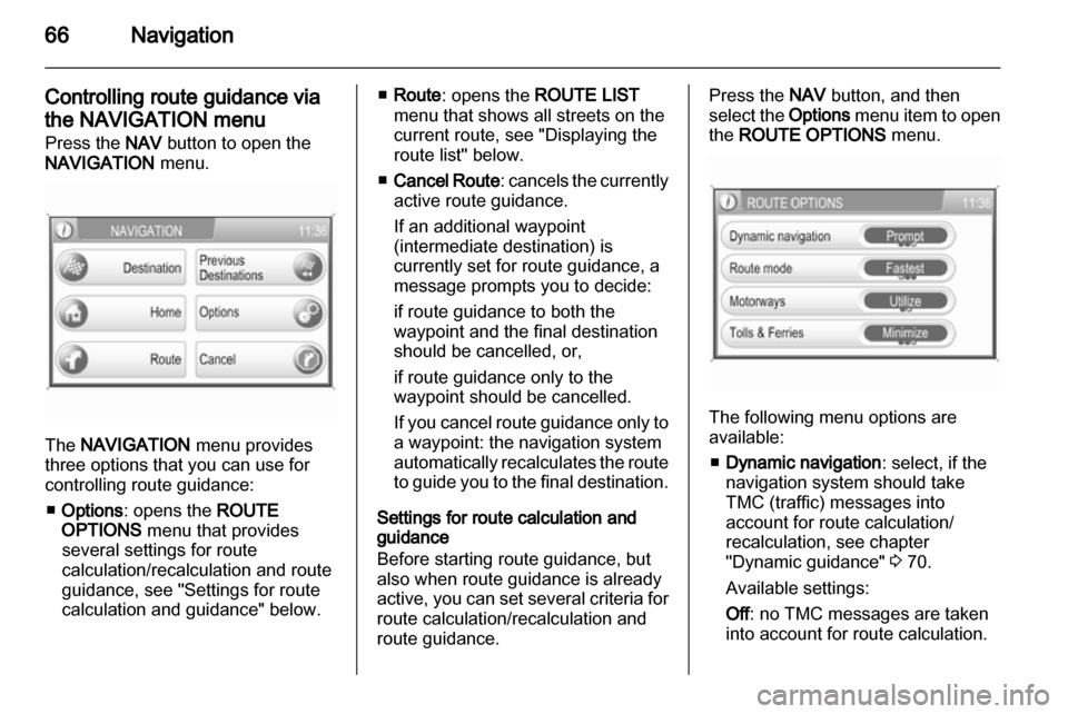 VAUXHALL ANTARA 2013  Infotainment system 