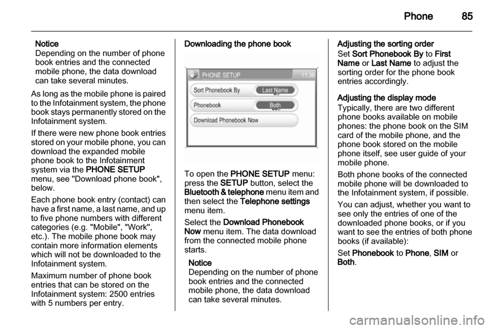 VAUXHALL ANTARA 2013  Infotainment system 