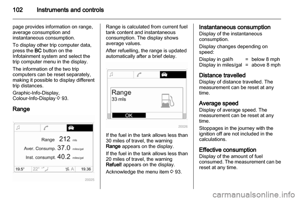 VAUXHALL ANTARA 2013.5  Owners Manual 