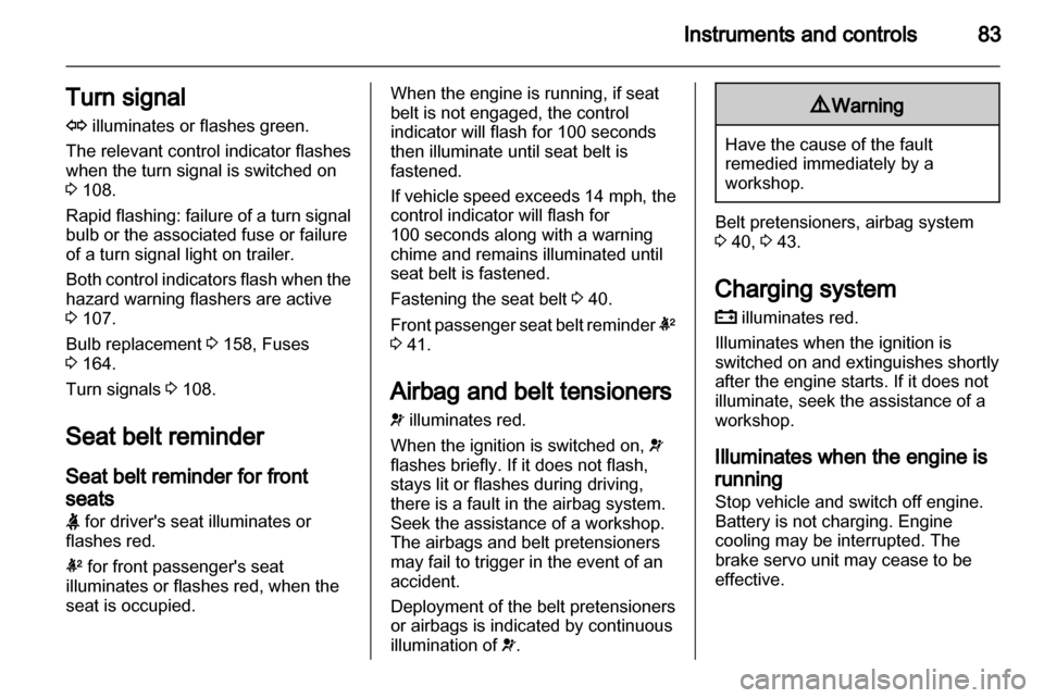 VAUXHALL ANTARA 2013.5  Owners Manual 