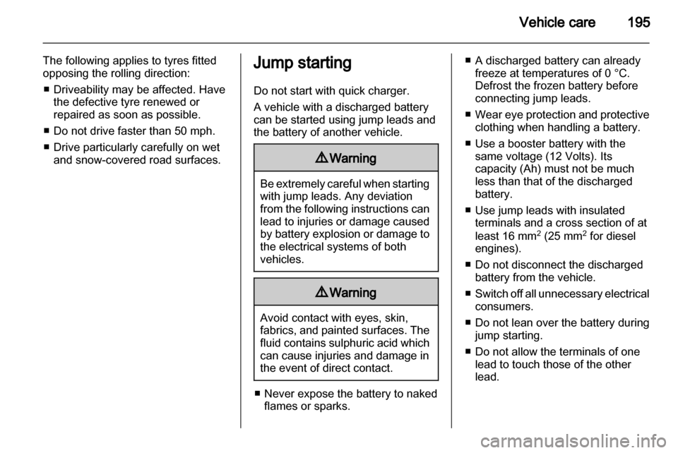 VAUXHALL ASTRA H 2010  Owners Manual 