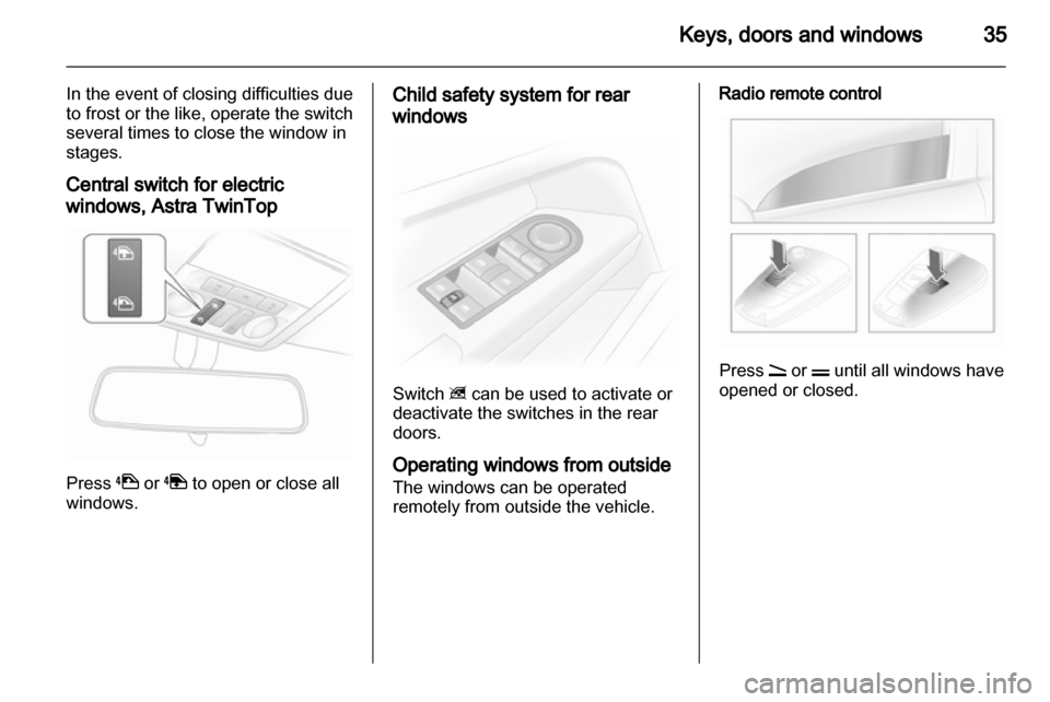 VAUXHALL ASTRA H 2010  Owners Manual 