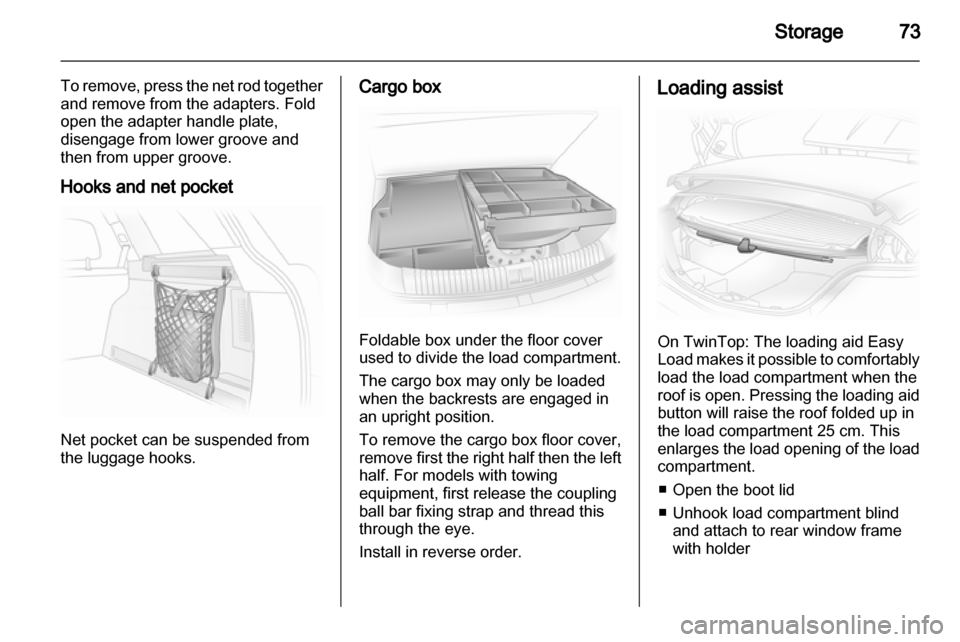 VAUXHALL ASTRA H 2010  Owners Manual 