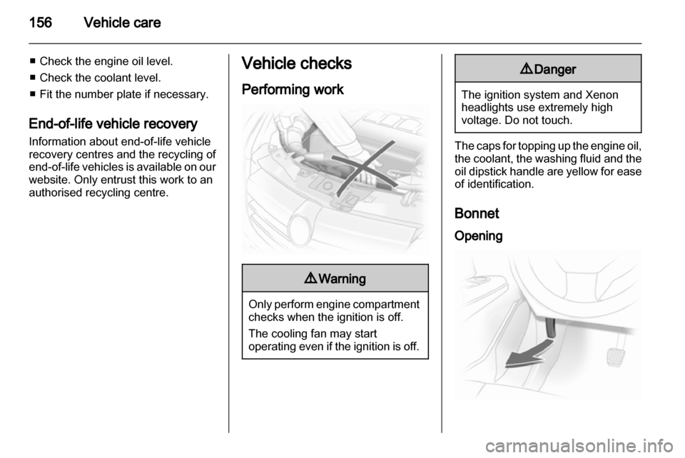 VAUXHALL ASTRA H 2010.5  Owners Manual 