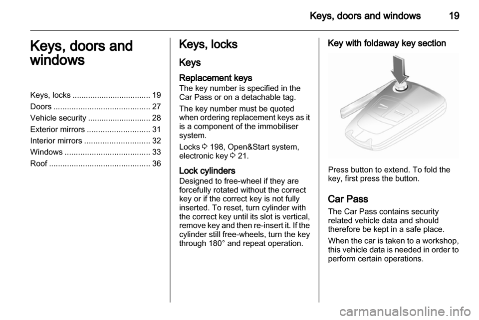 VAUXHALL ASTRA H 2010.5  Owners Manual 
