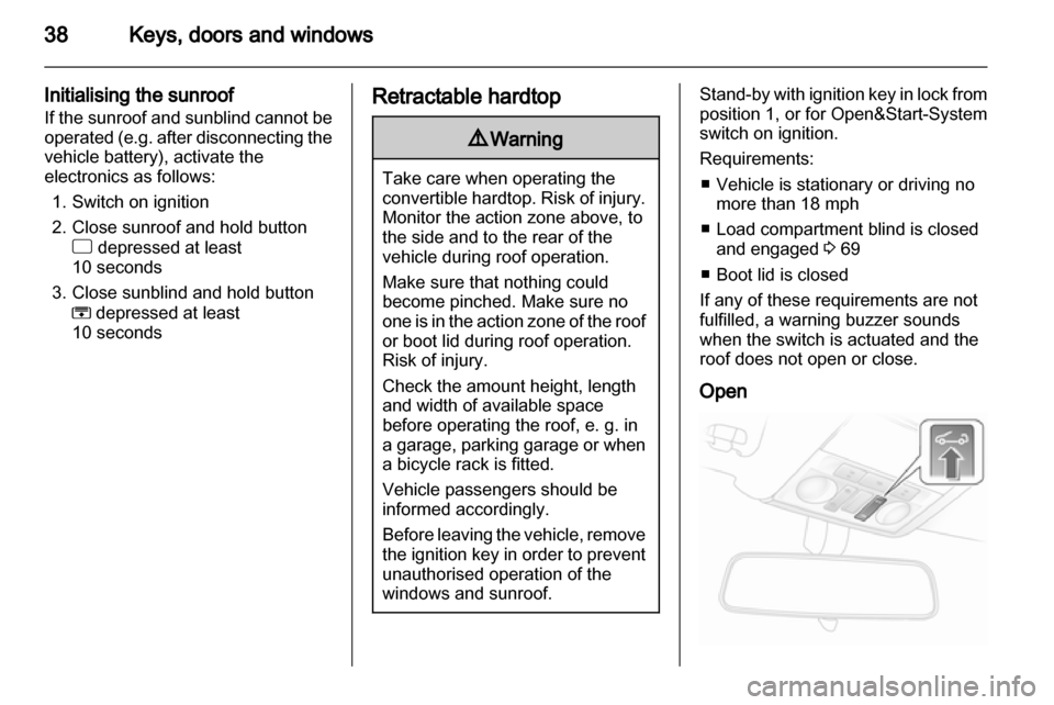VAUXHALL ASTRA H 2010.5  Owners Manual 