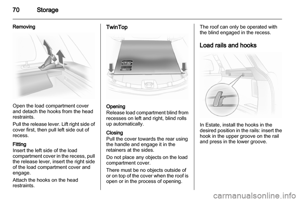 VAUXHALL ASTRA H 2010.5  Owners Manual 