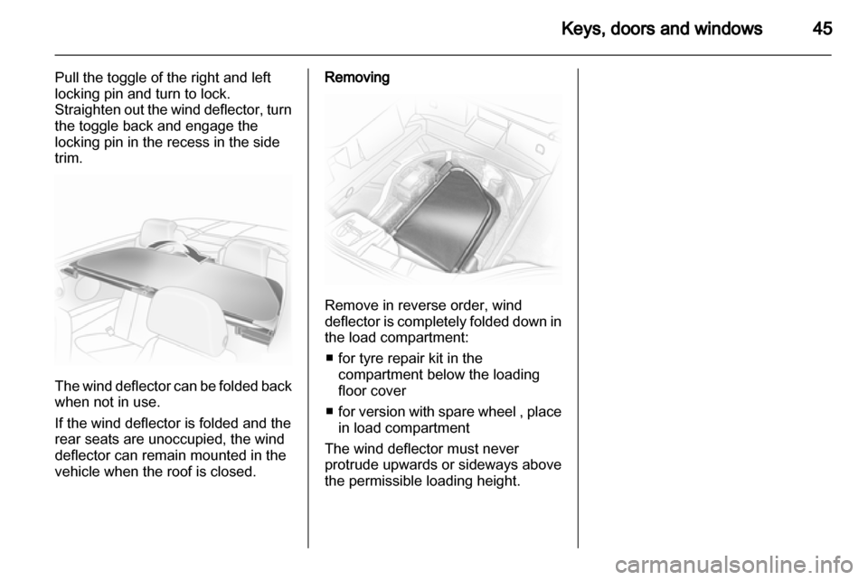 VAUXHALL ASTRA H 2011  Owners Manual 